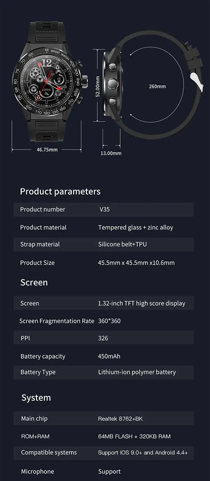 Reloj Inteligente V35